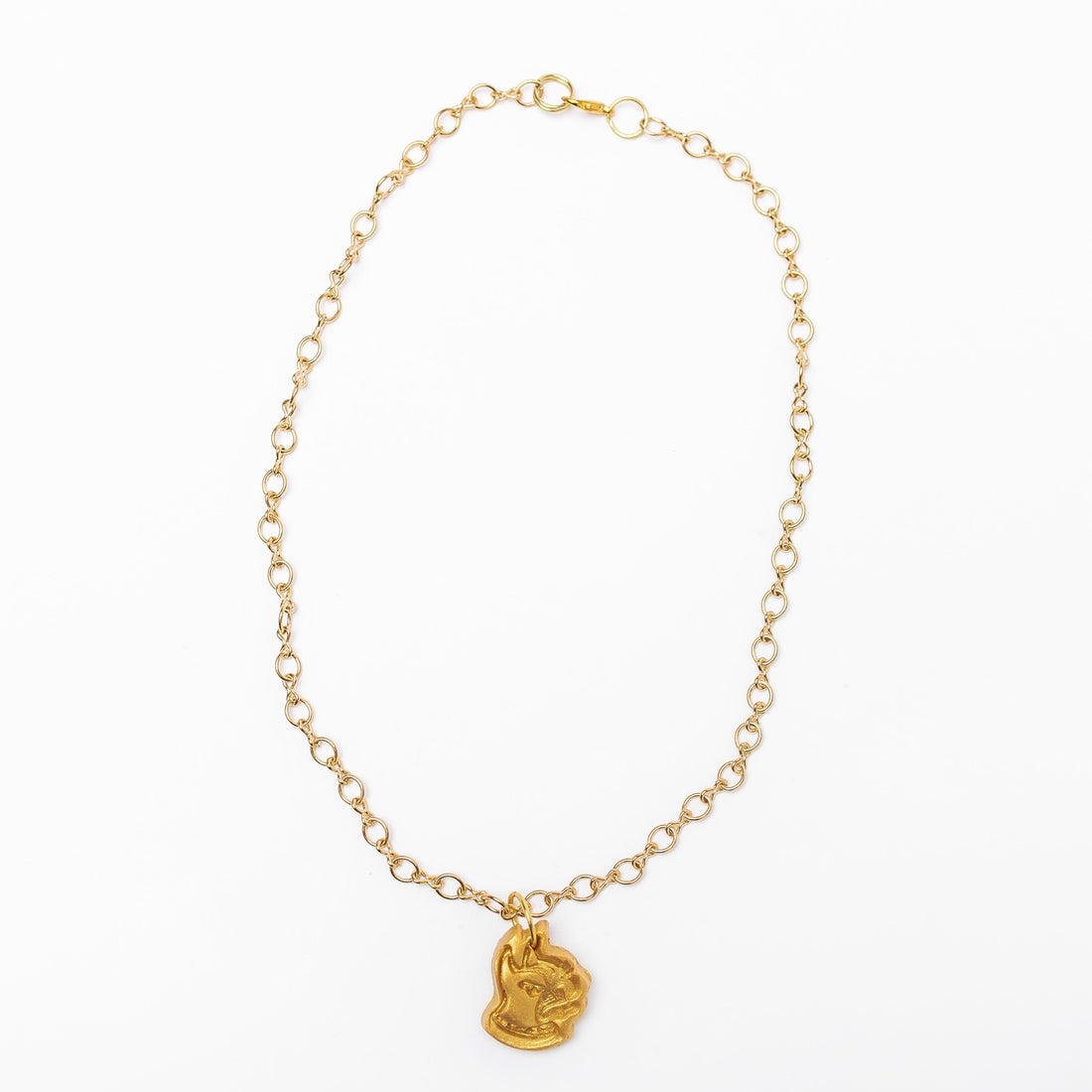 Gold Plated Figure 8 Chain with Terrier