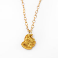 Gold Plated Figure 8 Chain with Terrier