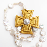 Mother of Pearl with Pearl Anna Cross