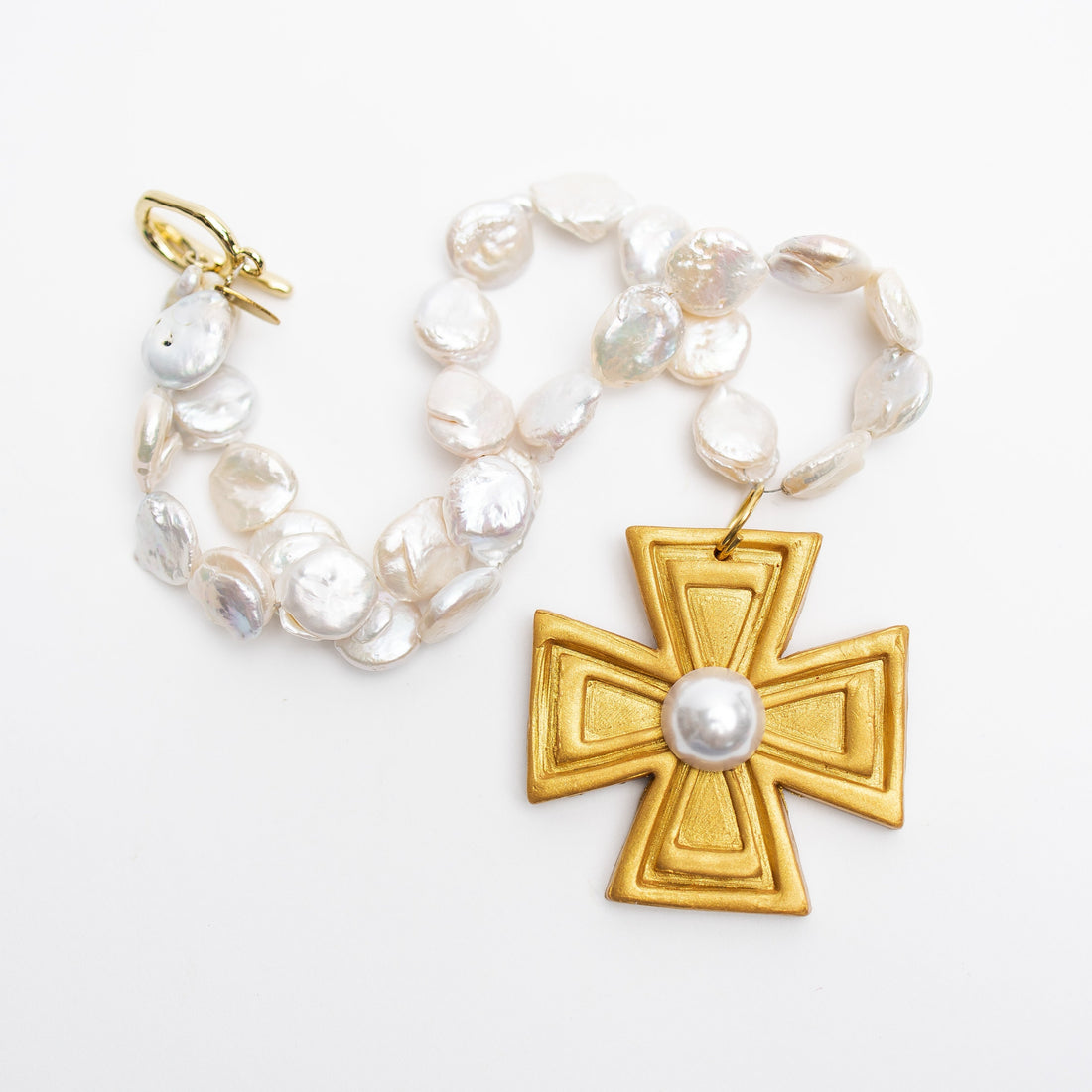 Mother of Pearl with Pearl Anna Cross