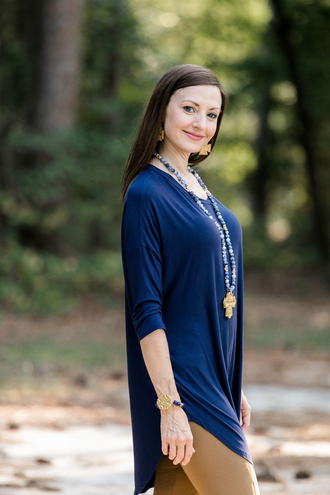 Blue Sodalite with Leah Cross