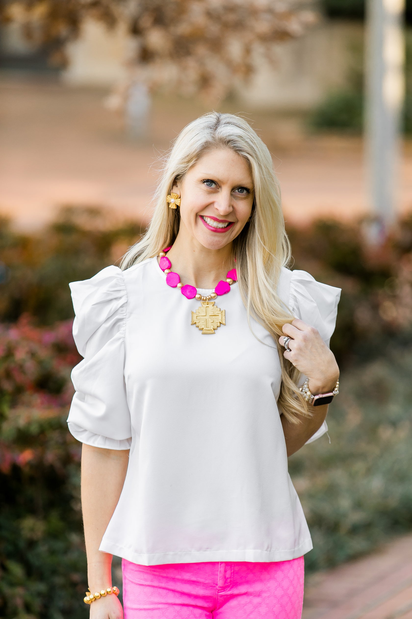 Hidden Truth Jewelry - Black JadeNuggets with Cari Cross Necklace