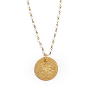 Pearl and Gold Chain with Truth Cross