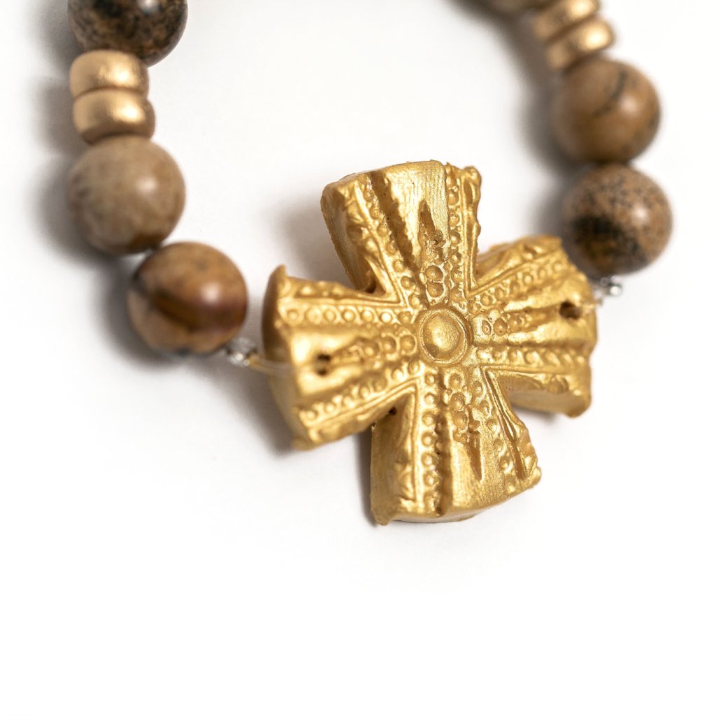Picture Jasper with Rachel Cross Bracelet