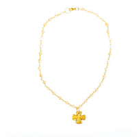 Champagne Quartz Chain with Julia Cross