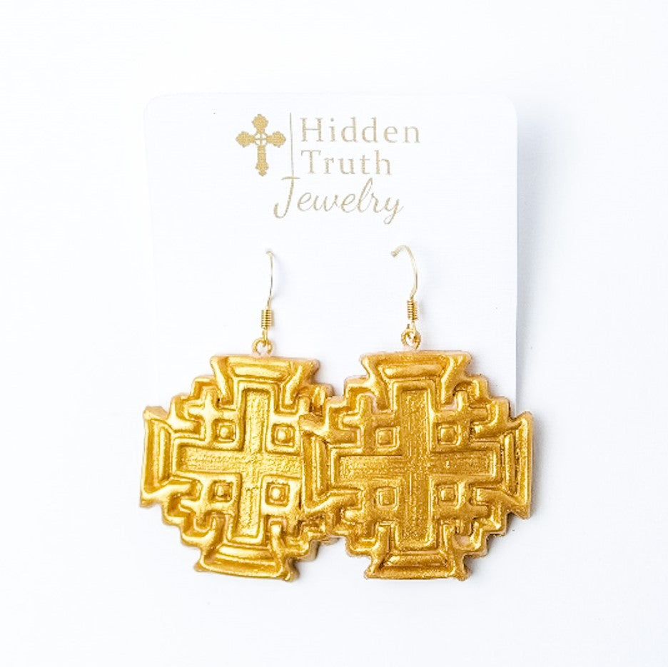 Jerusalem Cross Dangles