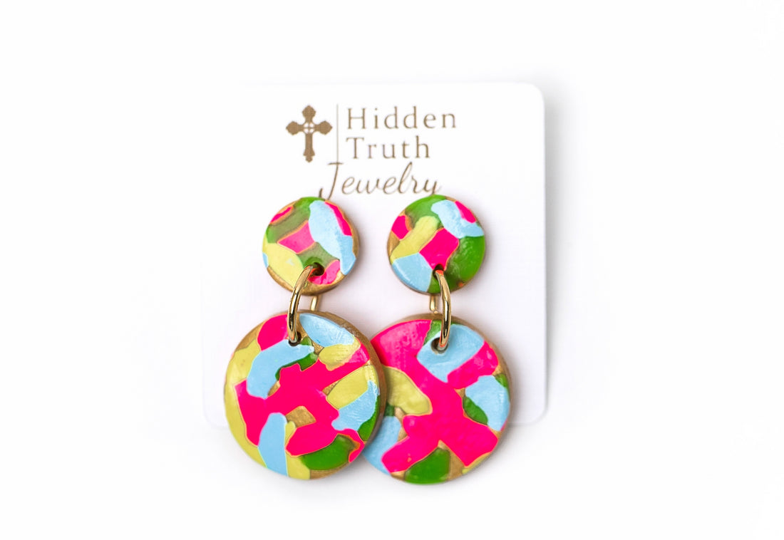 Confetti Double Dangles (4 Styles)