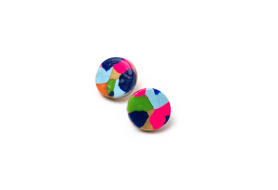 Confetti Studs