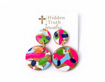 Confetti Double Dangles (4 Styles)